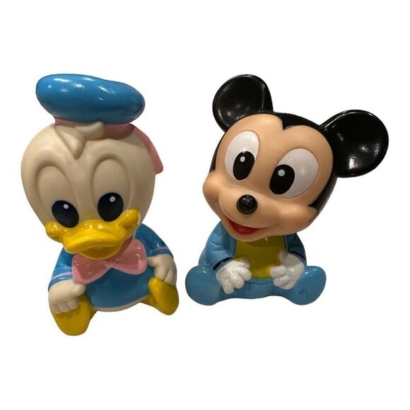 Vintage Arco Donald Duck & Mickey Mouse just adorable - Picture 1 of 12